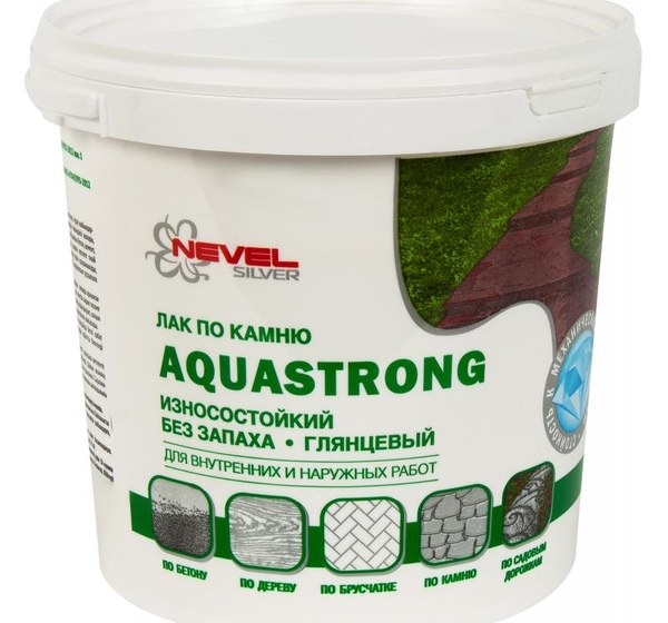 Лак по камню Aquastrong, высокопрочный, 2.5 кг